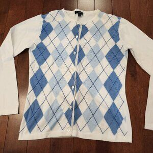 Burberry women's button up cardigan in size small